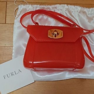 フルラ(Furla)のFURLA Candy mini  (オレンジ)(ショルダーバッグ)