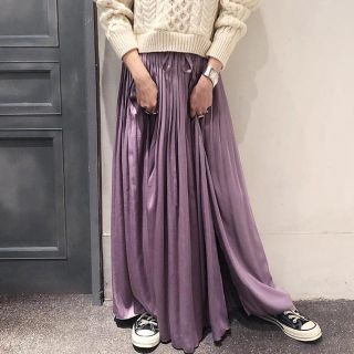 mame 19ss プリーツスカート