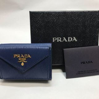 プラダ(PRADA)のしゅるゆ様専用★新品未使用★PRADA プラダ ミニ財布(財布)