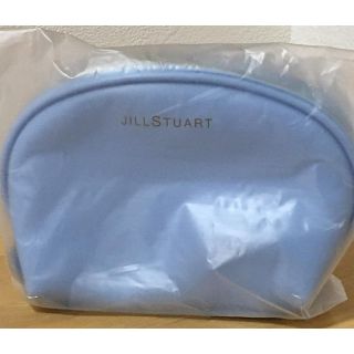 ジルスチュアート(JILLSTUART)のジルスチュアート ハートチャーム付きポーチ② 限定カラーブルー(ポーチ)