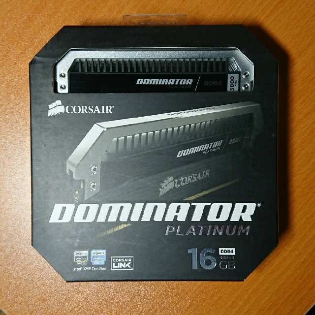 Corsair DDR4メモリ 4GB*4 16GB