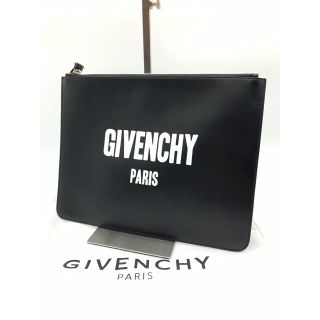 ジバンシィ(GIVENCHY)の⭐️ 極美品 ジバンシー クラッチバッグ レザー ブラック 正規品(セカンドバッグ/クラッチバッグ)