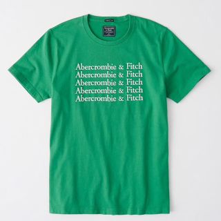 アバクロンビーアンドフィッチ(Abercrombie&Fitch)の★新品★アバクロンビー&フィッチ ロゴ刺繍入りTシャツ メンズXS (Tシャツ/カットソー(半袖/袖なし))