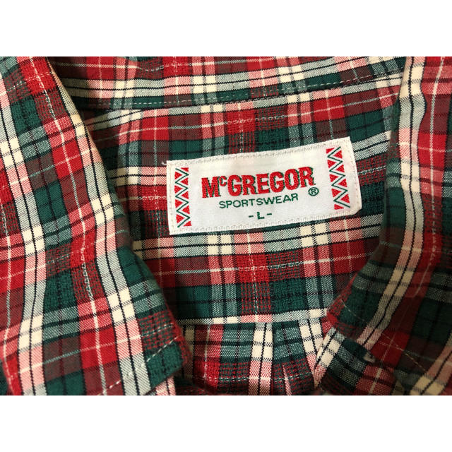 MacGregor(マグレガー)の日本製 mcgregor タータンチェック？ 半袖シャツ マックレガー メンズのトップス(シャツ)の商品写真