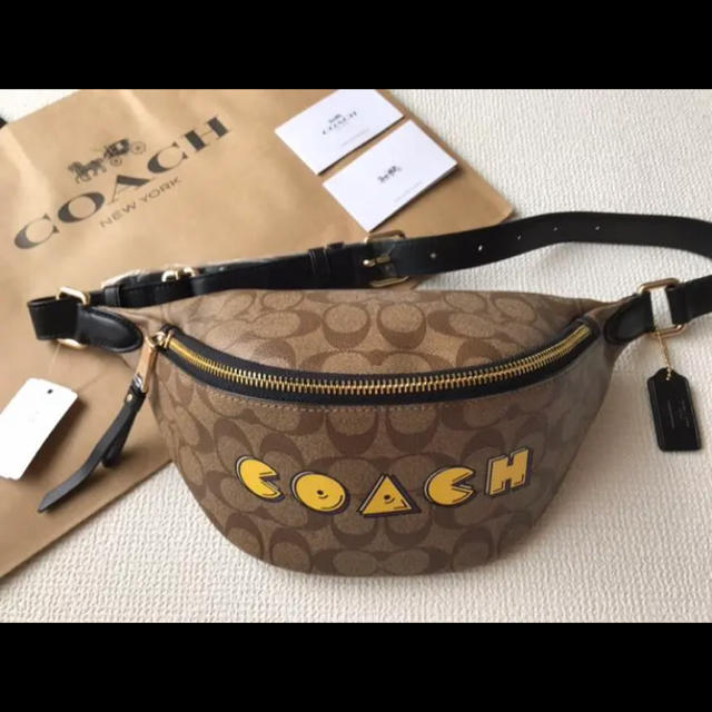 COACH ウエストバッグ ボディバッグ パックマンコラボ