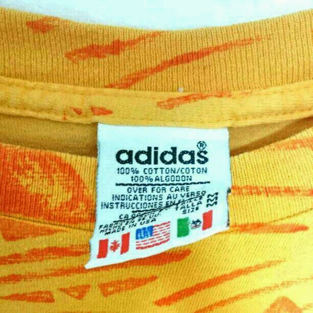 adidas(アディダス)の90年代adidas ロゴTシャツ メンズのトップス(Tシャツ/カットソー(半袖/袖なし))の商品写真