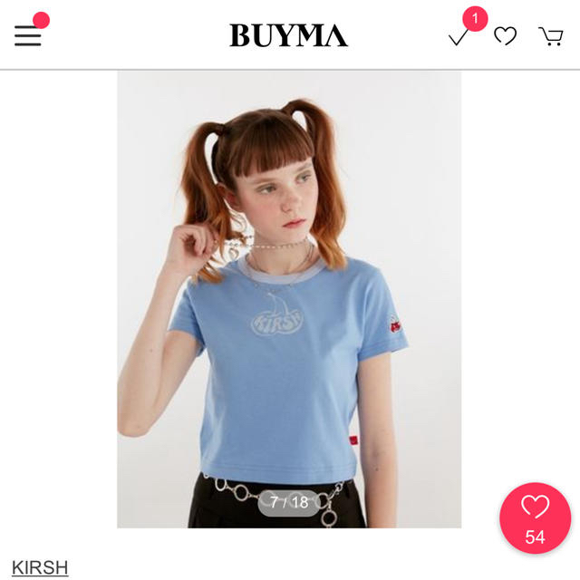 STYLENANDA(スタイルナンダ)のkirsh Tシャツ レディースのトップス(Tシャツ(半袖/袖なし))の商品写真