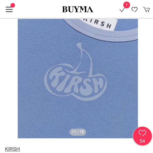 STYLENANDA(スタイルナンダ)のkirsh Tシャツ レディースのトップス(Tシャツ(半袖/袖なし))の商品写真