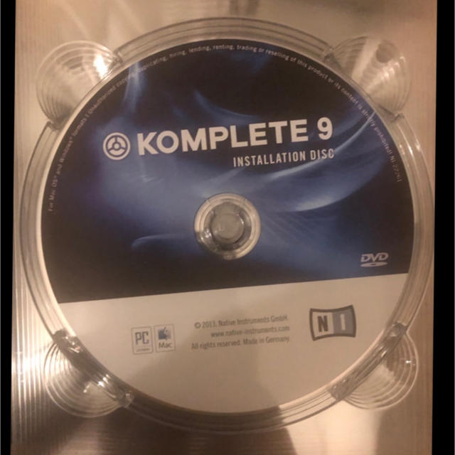 KOMPLETE 9  楽器のDTM/DAW(ソフトウェア音源)の商品写真