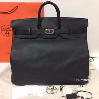 エルメス(Hermes)の国内直営品 エルメス オータクロア 50 黒 激レア 美品！ ◽︎P刻印！(ボストンバッグ)