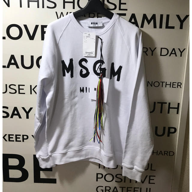 MSGM(エムエスジイエム)の★msgm コットン100%スウェット★  メンズのトップス(スウェット)の商品写真