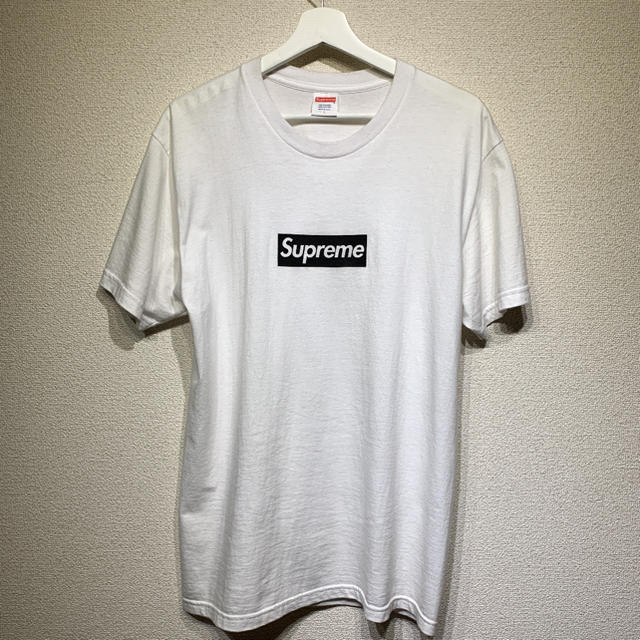 連休値下げ supreme  16ss パリ オープン記念 BOXロゴ Tシャツ