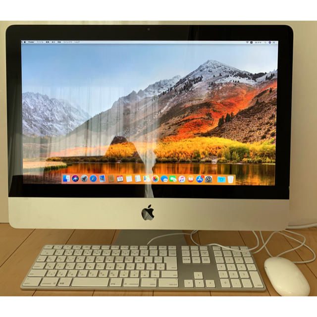 Apple(アップル)のiMac 2011 21.5inch i5 2.5Ghz/8GB/500GB スマホ/家電/カメラのPC/タブレット(デスクトップ型PC)の商品写真