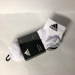 アディダス(adidas)のアディダス アンクルソックス 3足組(ソックス)