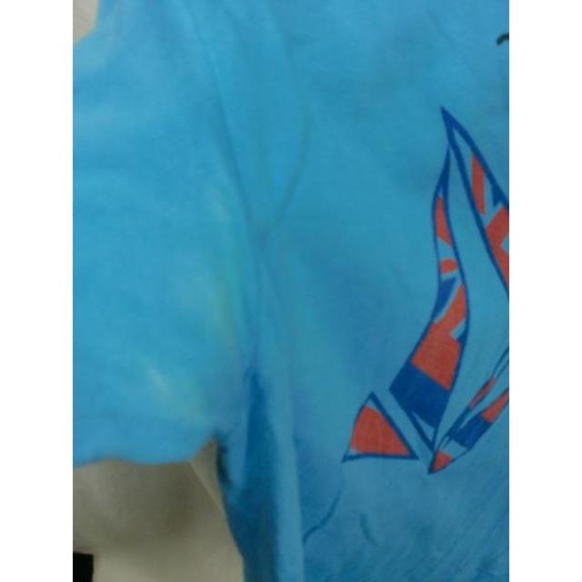 volcom(ボルコム)のVOLCOMスカイブルーTシャツUSA古着ブランドgoodカラーS レディースのトップス(Tシャツ(長袖/七分))の商品写真