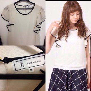 ロペピクニック(Rope' Picnic)のロペピクニックフリルブラウス(Tシャツ(半袖/袖なし))