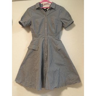 ジルスチュアート(JILLSTUART)のJILL STUART ワンピース ギンガムチェック 春夏 可愛い(ひざ丈ワンピース)