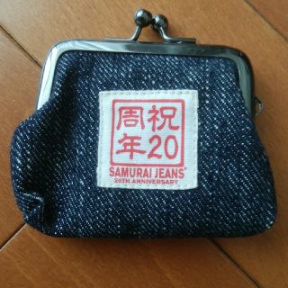 サムライジーンズ(SAMURAI JEANS)のサムライジーンズ20周年　がま口　非売品(コインケース/小銭入れ)