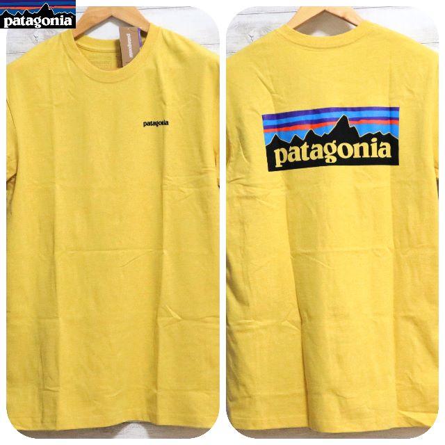 patagonia(パタゴニア)の新入荷 パタゴニア P-6 Tシャツ イエロー S レディースのトップス(Tシャツ(半袖/袖なし))の商品写真