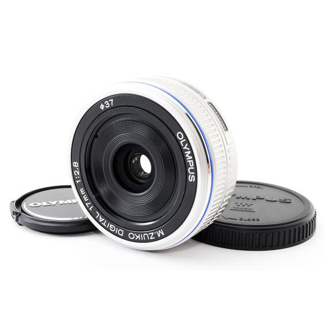 ☆オリンパスミラーレス用単焦点☆M.ZUIKO 17mm F2.8 シルバー 今なら