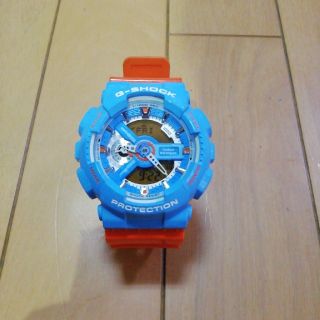 専用！！CASIO G-SHOCK 限定 GA-110NC-2A オレンジ/水色(腕時計(デジタル))