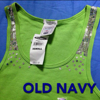 オールドネイビー(Old Navy)のOLD NAVY 新品タグ付き タンク(タンクトップ)