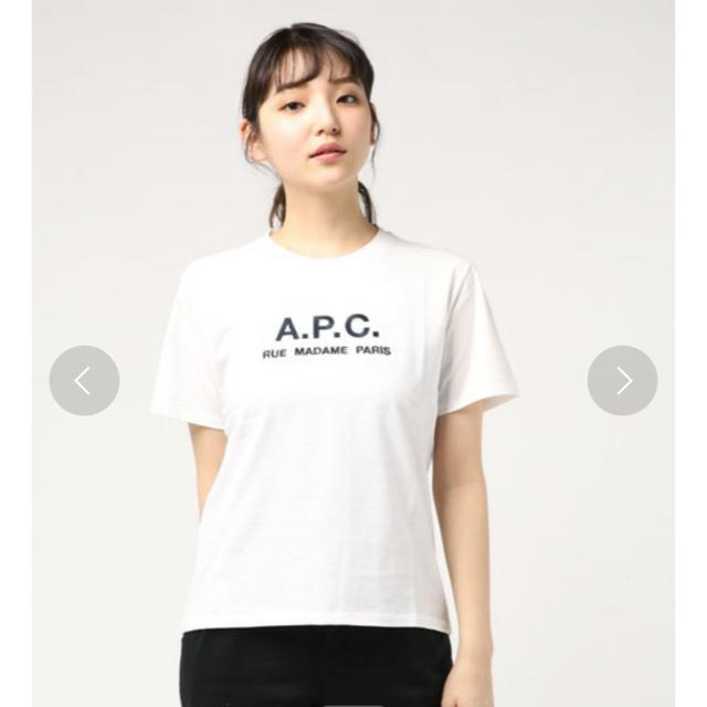 A.P.C(アーペーセー)のA.P.C ロゴT レディースのトップス(Tシャツ(半袖/袖なし))の商品写真