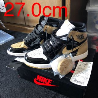 ナイキ(NIKE)のNIKE AIR JORDAN 1 GOLD TOP3 27.0cm(スニーカー)