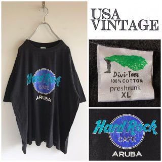 サンタモニカ(Santa Monica)の人気サイズXL 90sビンテージ ハードロックカフェ ワイドTシャツ 男女着用可(Tシャツ/カットソー(半袖/袖なし))