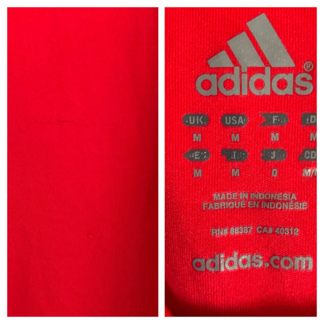 adidas(アディダス)のUSA古着 アディダス ドライTシャツ M メンズのトップス(Tシャツ/カットソー(半袖/袖なし))の商品写真