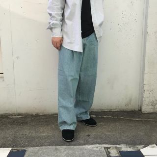 neon sign ネオンサイン ワイドデニムスラックスの通販 by r|ラクマ