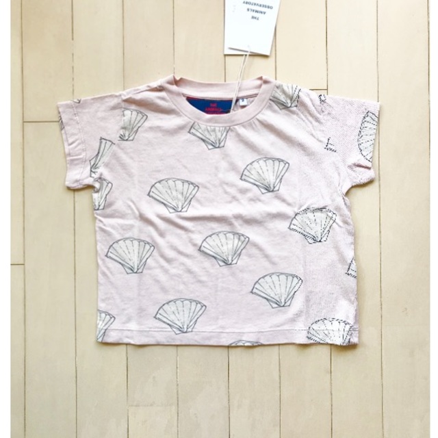 bobo chose(ボボチョース)の新品✦1点のみ The Animals Observatory シェル柄Tシャツ キッズ/ベビー/マタニティのキッズ服男の子用(90cm~)(Tシャツ/カットソー)の商品写真