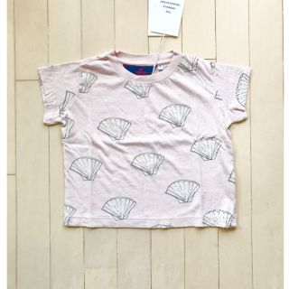 ボボチョース(bobo chose)の新品✦1点のみ The Animals Observatory シェル柄Tシャツ(Tシャツ/カットソー)