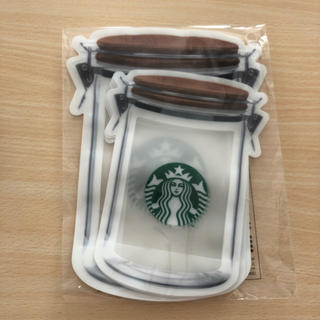 スターバックスコーヒー(Starbucks Coffee)のスターバックスコーヒー ジッパーバッグ(収納/キッチン雑貨)