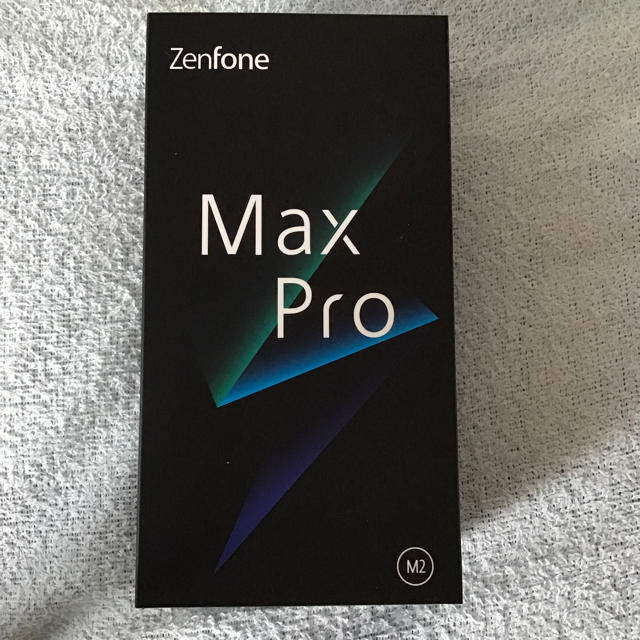 ASUS zenfone max pro m2 新品未開封