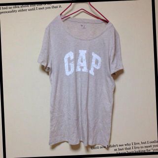 ギャップ(GAP)のGAP ロゴTシャツ(Tシャツ(半袖/袖なし))