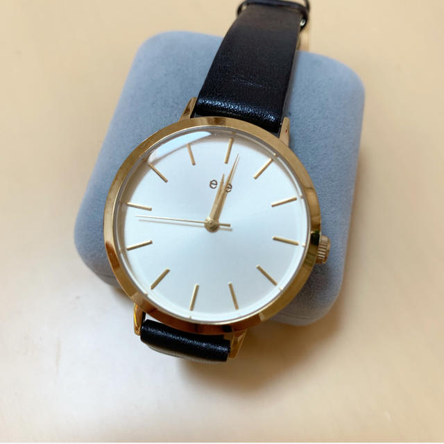 ete(エテ)のete 革ベルト 時計 レディースのファッション小物(腕時計)の商品写真