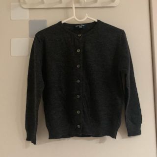 コムサデモード(COMME CA DU MODE)のコムサ 黒系 カーディガン 長袖 子ども服 120(カーディガン)