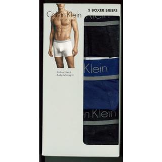 カルバンクライン(Calvin Klein)のカルバンクライン ボクサーパンツ ３個セット サイズM ブラック×２、ブルー×１(ボクサーパンツ)