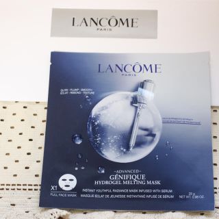 ランコム(LANCOME)のランコム♡ジェニフィック アドバンスト ハイドロジェル メルティングマスク(パック/フェイスマスク)