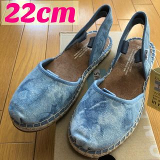 トムズ(TOMS)の★新品 米国ブランド TOMS サンダル 22cm レース付き(サンダル)