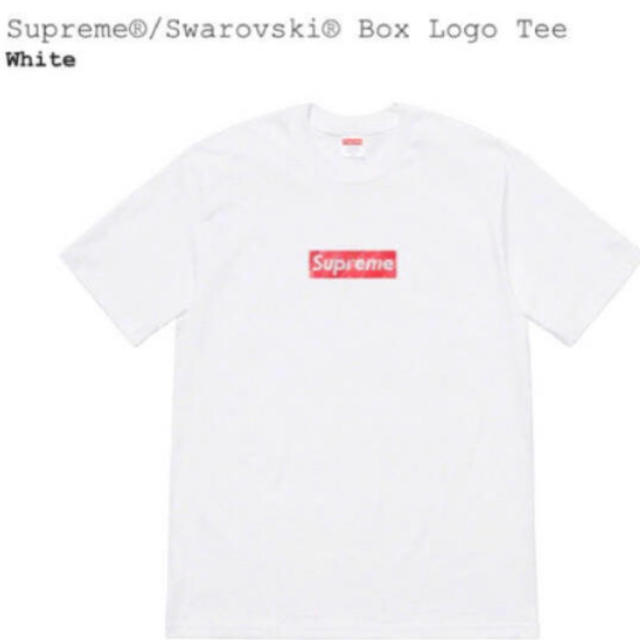 Supreme(シュプリーム)のsupreme box スワロフスキー M メンズのトップス(Tシャツ/カットソー(半袖/袖なし))の商品写真