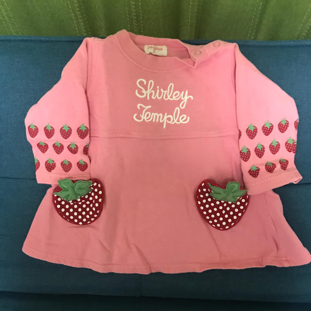 Shirley Temple(シャーリーテンプル)のシャーリーテンプル 80サイズ ワンピース キッズ/ベビー/マタニティのベビー服(~85cm)(ワンピース)の商品写真