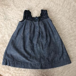 ベビーギャップ(babyGAP)のデニムワンピース ギャップ 90 GAP(ワンピース)