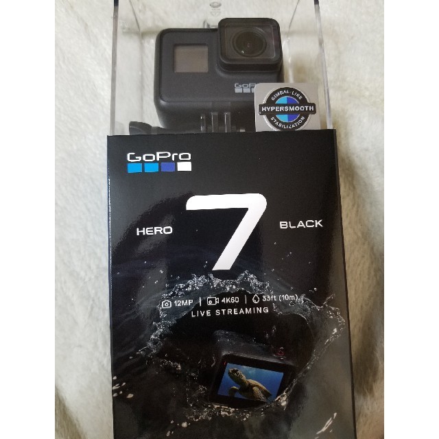 GoPro(ゴープロ)の送料無料 新品 GoPro HERO7 Black CHDHX-701-FW スマホ/家電/カメラのカメラ(ビデオカメラ)の商品写真
