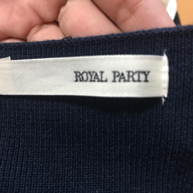 ROYAL PARTY(ロイヤルパーティー)のロイヤルパーティー未使用試着のみ美品 レディースのワンピース(ひざ丈ワンピース)の商品写真