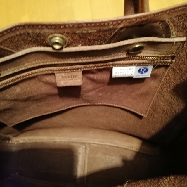 PORTER(ポーター)のポーター　極厚革ショルダー　トートバッグ メンズのバッグ(トートバッグ)の商品写真