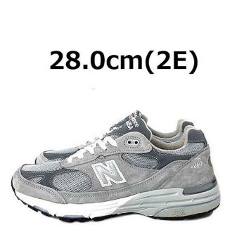 ニューバランス(New Balance)のニューバランスMR993GLスニーカー(2E/28cm)グレー 190303(スニーカー)