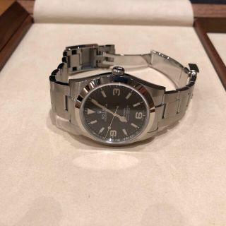 ロレックス(ROLEX)のロレックス エクスプローラー1 確実 本物(腕時計(アナログ))