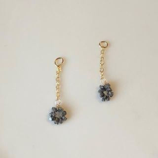 ブラックダイヤモンド ピアス(ピアス)